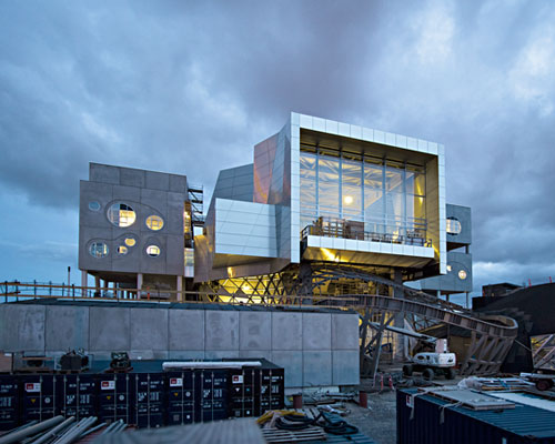 house of music by coop himmelb(l)au in final building phase