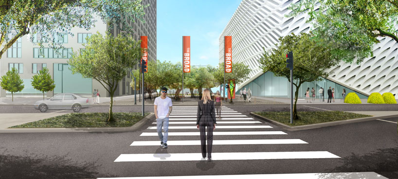 diller scofidio + renfro the broad plaza designboom