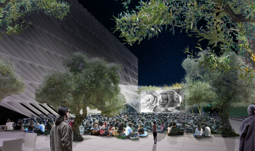 diller scofidio + renfro the broad plaza designboom