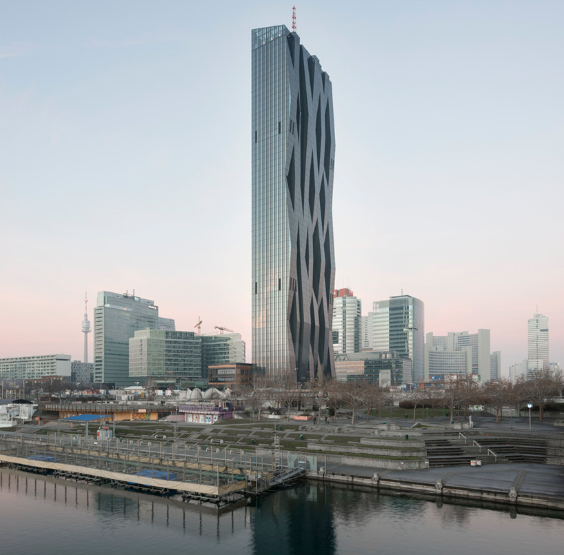 DC tower by dominique perrault rises above vienna as austria's tallest building