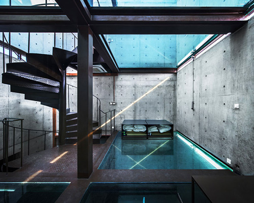 atelier FCJZ erects a vertical glass house in shanghai