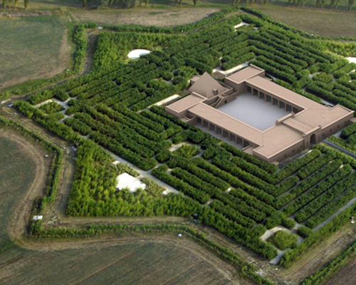 bamboo labyrinth by franco maria ricci in fontanellato near parma