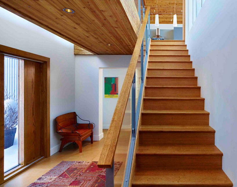 gabled collingwood chalet provides escape from city living designboom