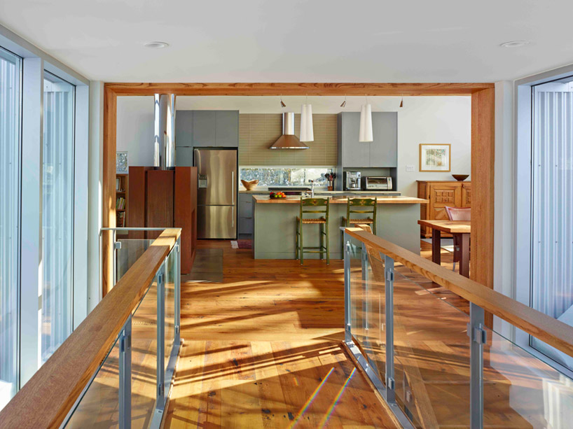 gabled collingwood chalet provides escape from city living designboom