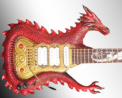 custom guitar designs artwork