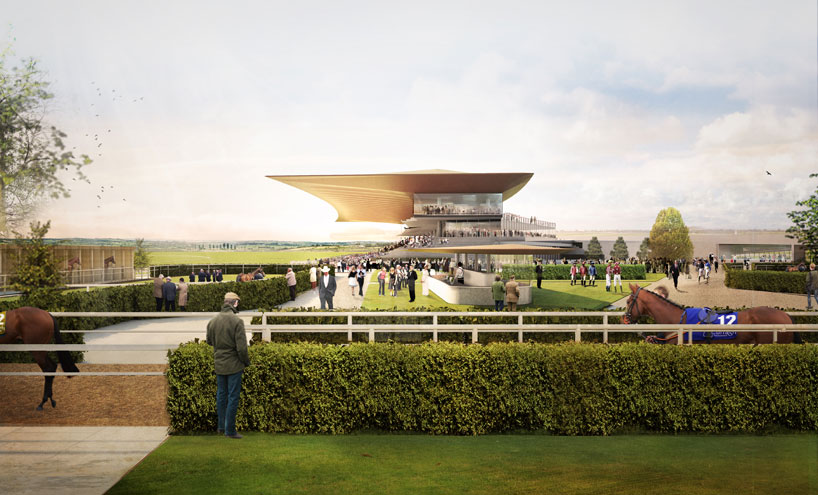 grimshaw architects the curragh racecourse designboom