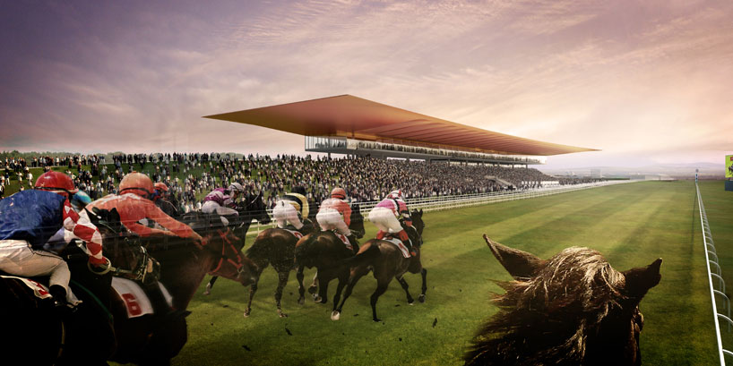grimshaw architects the curragh racecourse designboom