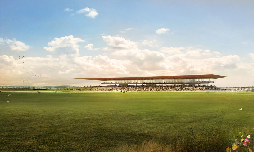 grimshaw architects the curragh racecourse designboom