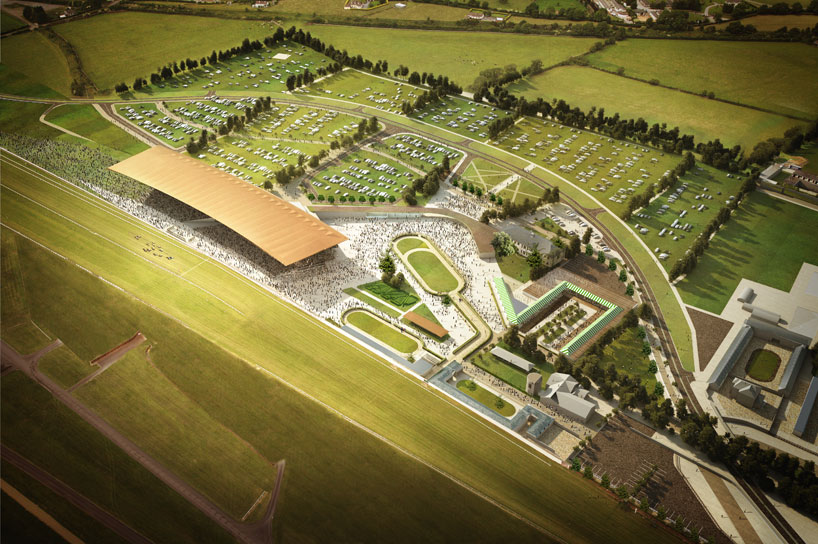 grimshaw architects the curragh racecourse designboom