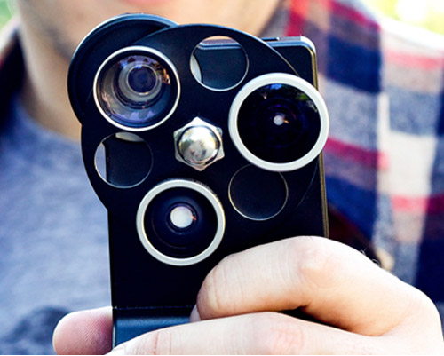 iPhone camera lens dial case