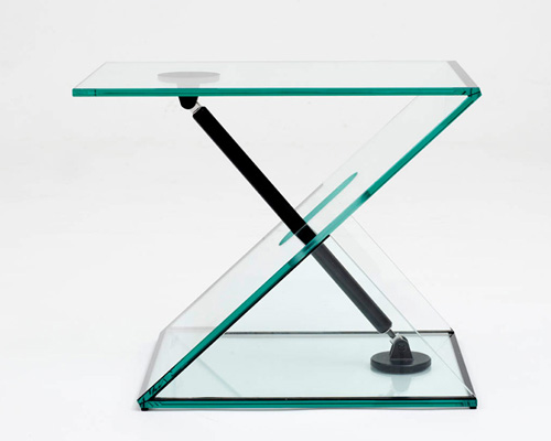 man machine glass furniture by konstantin grcic at galerie kreo