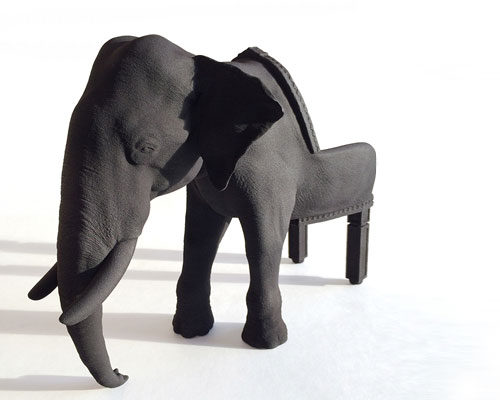 maximo riera produces 3D printed animal chair miniatures