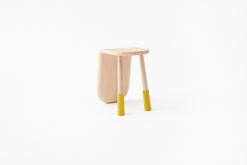 Nendo Dresses Tables For Walt Disney Japan In Colored Knits
