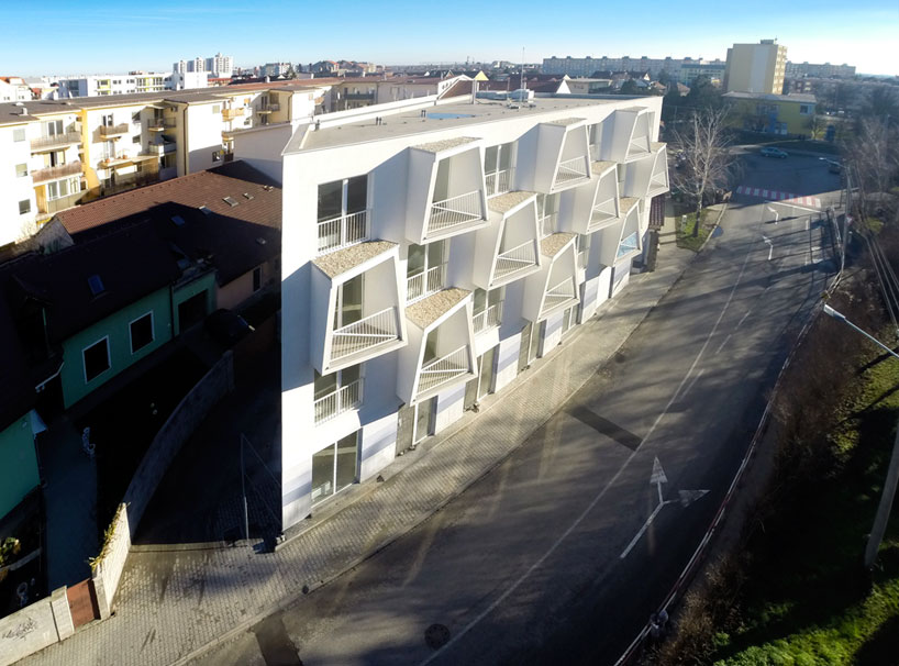 north star apartments by nice architects feature extruded balconies