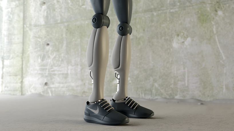 shoes of future: NIKE robotic sneakers by simeon georgiev