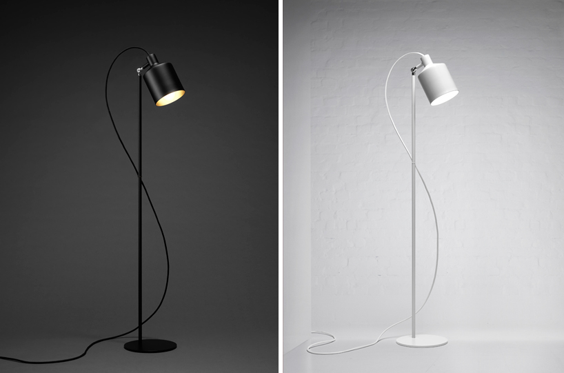 note design studio: silo trio pendant lights + silo floor lamps for zero