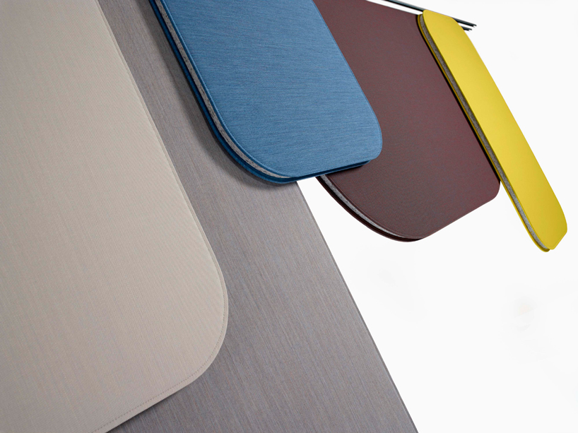 notes suspending sound absorber installation by luca nichetto for offect