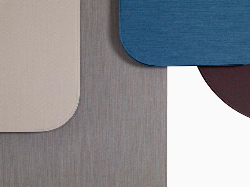 luca nichetto's sound panels for OFFECCT hang like clothing between ...