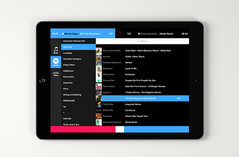 mix millions of tracks with pacemaker, the first DJ app connected to spotify