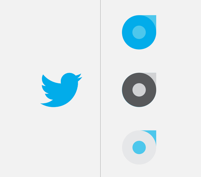 roberto manzari rebrands twitter with simplified logo