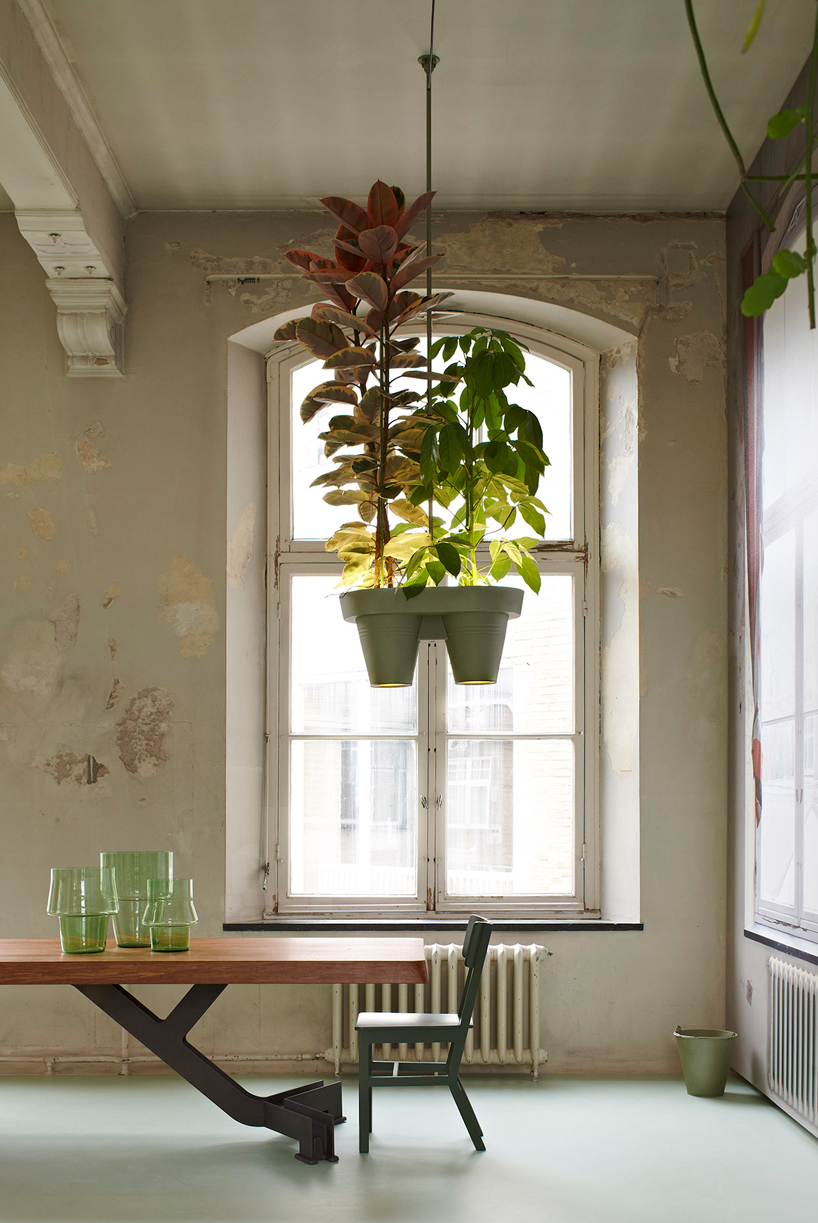 bucketlight by roderick vos brings the rainforest into the home