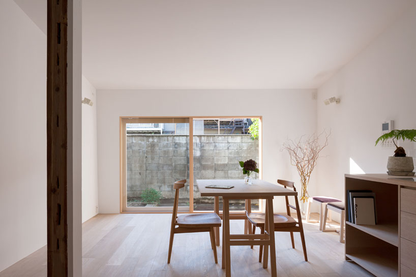 shimpei oda architect's office house in shichiku designboom