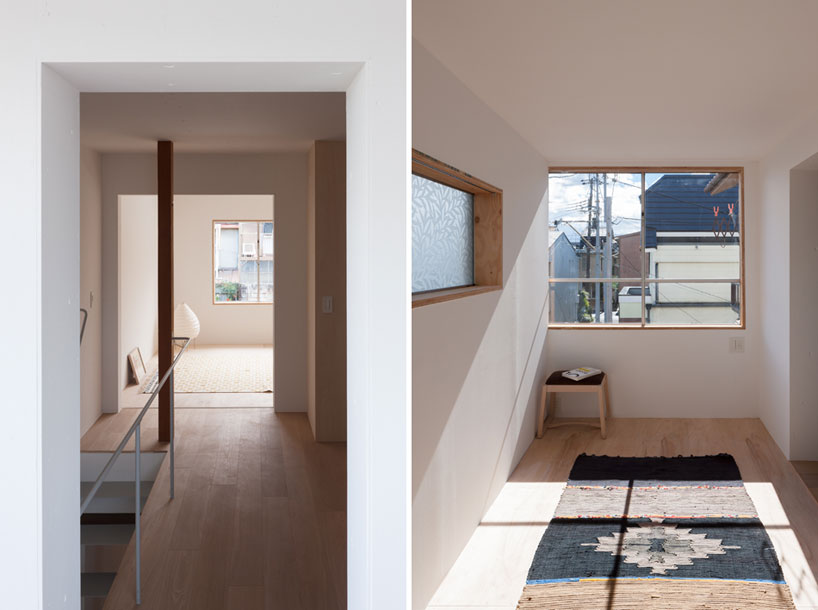 shimpei oda architect's office house in shichiku designboom