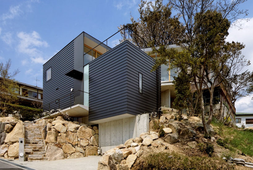 shogo aratani sets krampon house within rugged terrain