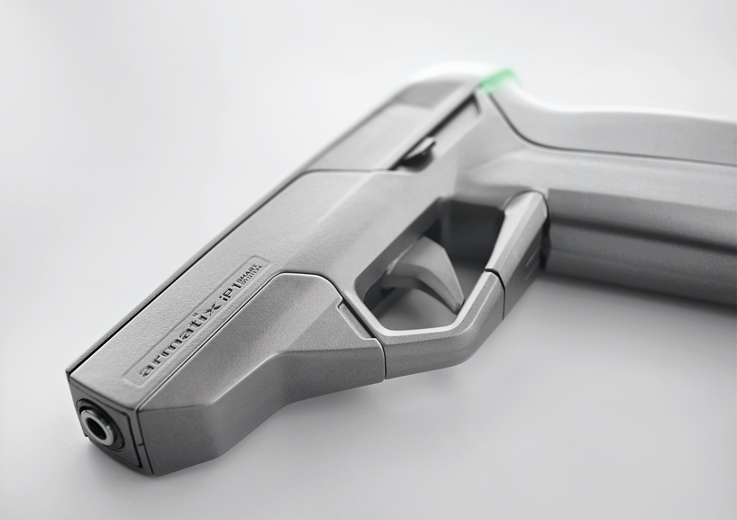 smartwatch-controlled iP1 pistol system by armatix