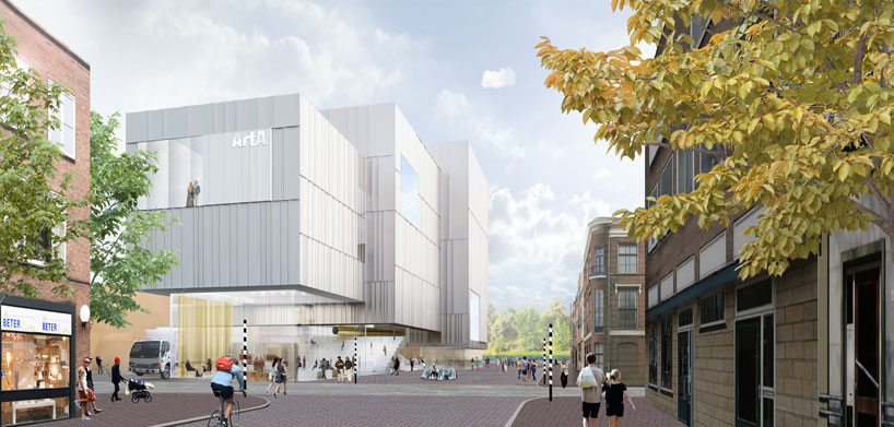 proposal for ArtA cultural center by SO-IL + architectuurstudio HH