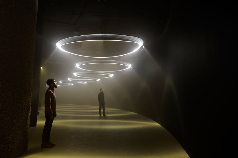 united visual artists illuminates the barbican with momentum