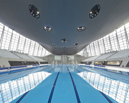 zaha hadid opens london aquatics centre to the public