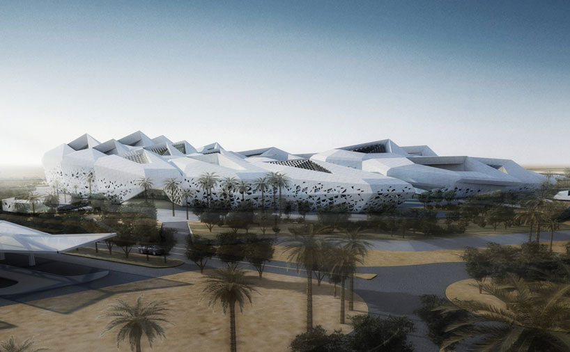 king abdullah petroleum studies & research center by zaha hadid underway