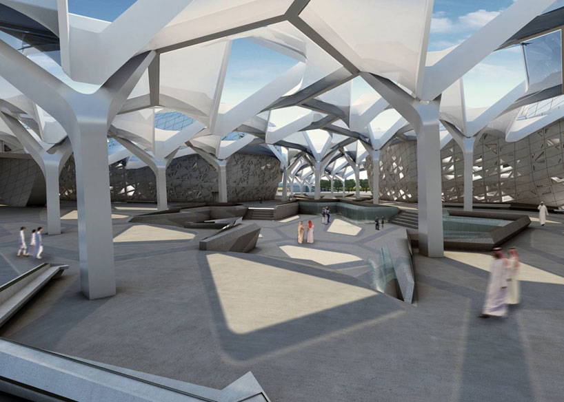 King Abdullah Petroleum Studies Research Center By Zaha Hadid Underway