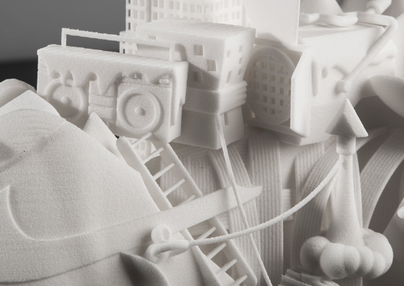 modla + damilola odusote collaborate for 3D printed NIKE air force 1 sculpture