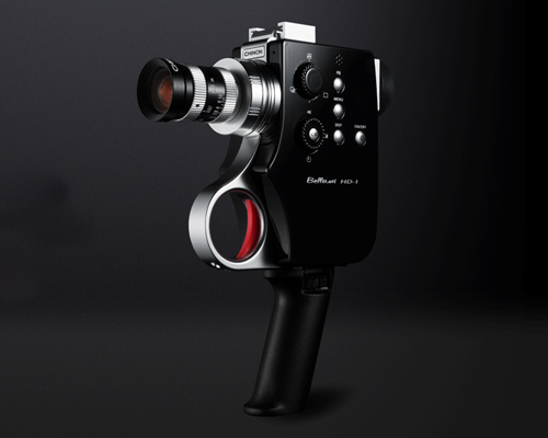 retro bellami HD-1 digital super 8 camera by chinon shoots at 30fps