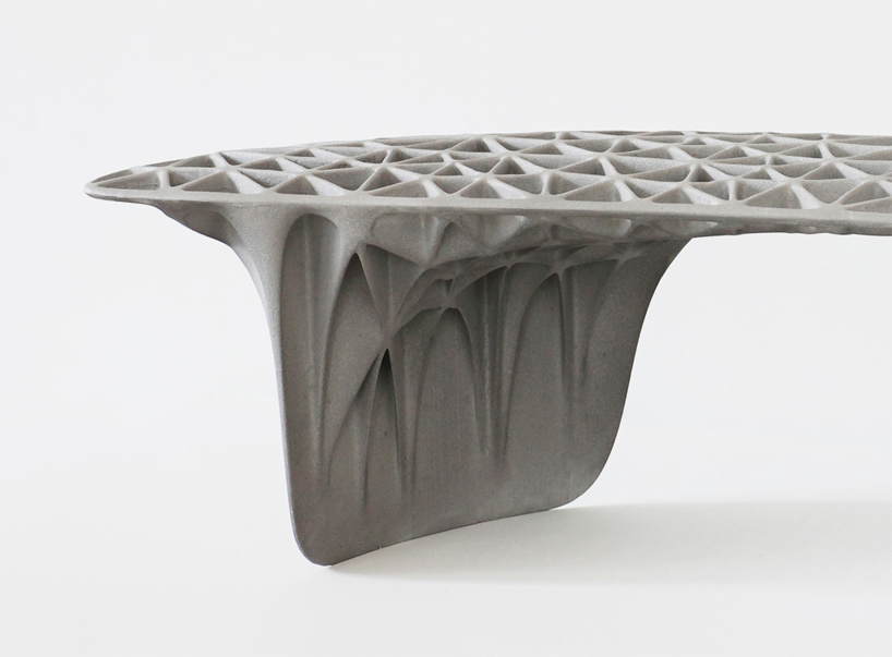 3D printed ping pong table + paddles by janne kyttanen featured at galerie VIVID