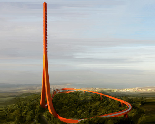 IND + powerhouse company win canakkale antenna tower competition