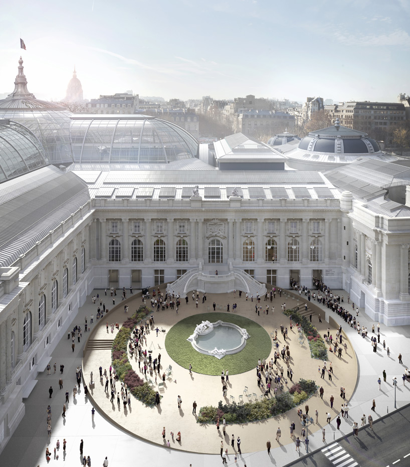 LAN architecture to renovate grand palais complex in paris