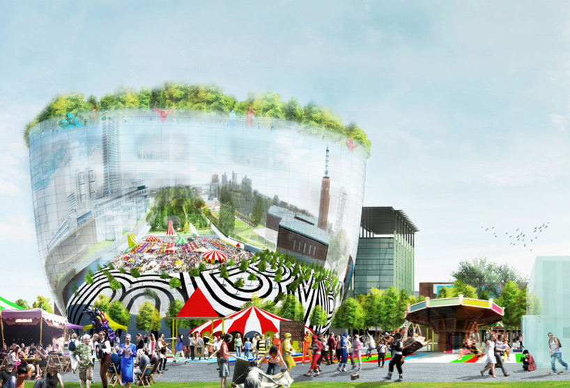 MVRDV public art depot MBVB rotterdam designboom