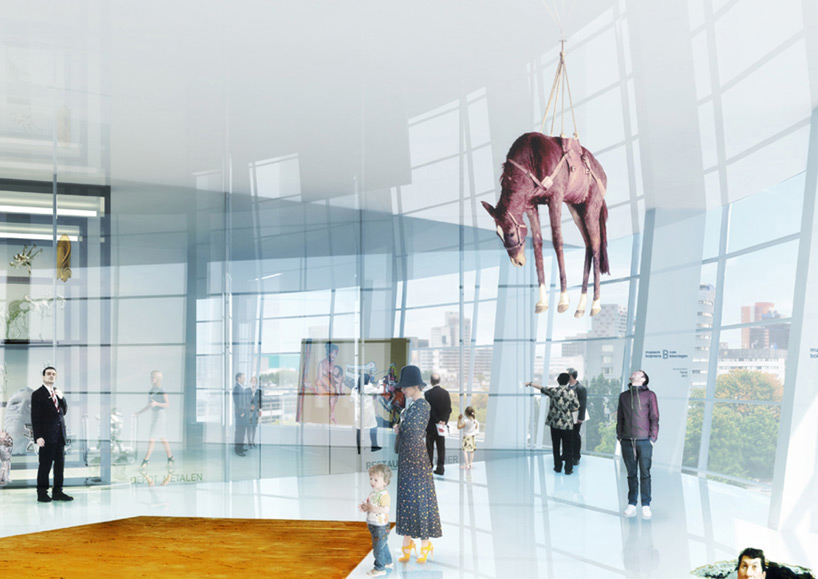 MVRDV public art depot MBVB rotterdam designboom