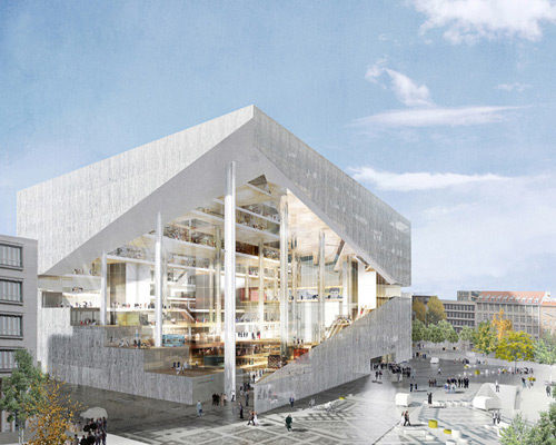 OMA chosen ahead of BIG and ole scheeren to build axel springer campus