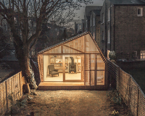 WSD architecture inserts writer's shed into UK back garden 