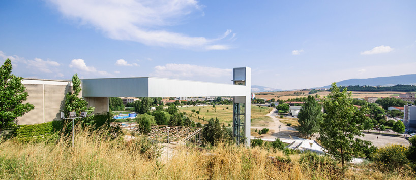 ah asociados urban elevator in echavacoiz designboom