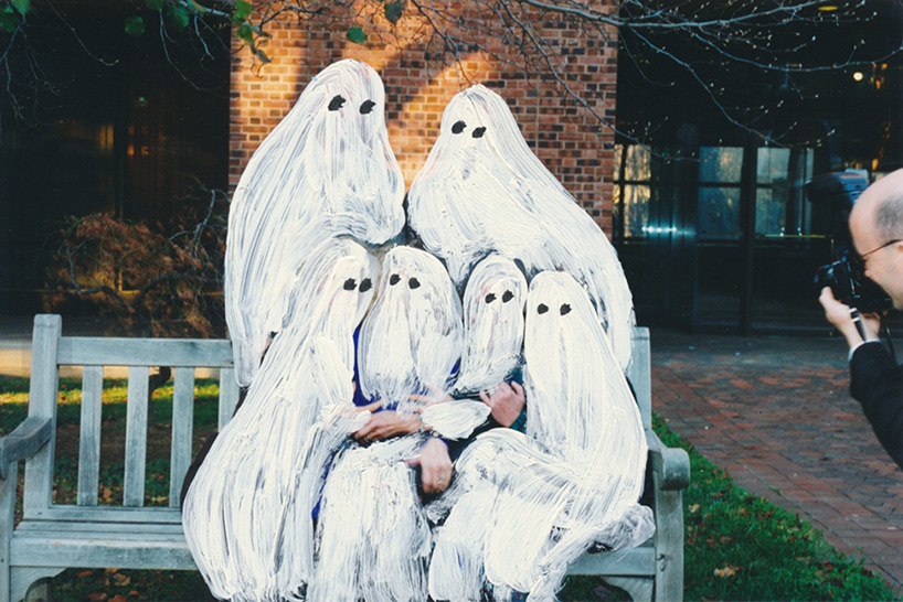 angela deane haunts old photos with painted ghost portraits