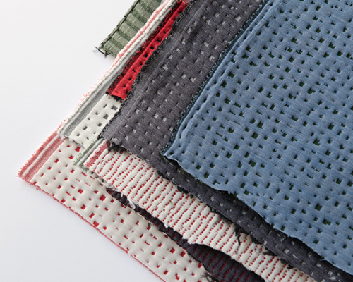 ronan + erwan bouroullec develop 3D knitted and stretch fabric for kvadrat
