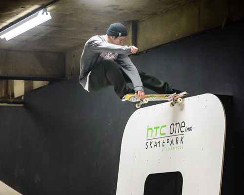 UK's largest covered skatepark by HTC and selfridges