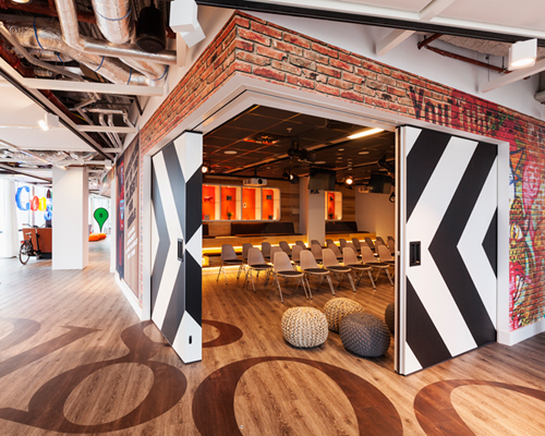 garage meets dutch pride at google amsterdam office by D/DOCK