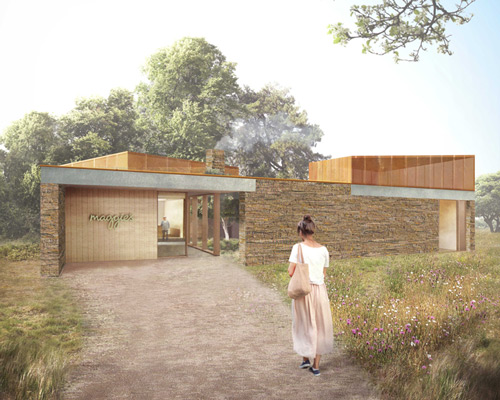 dow jones architects crafts sandstone maggie's centre