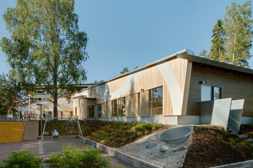 hakli architects omenapuisto daycare center helsinki designboom